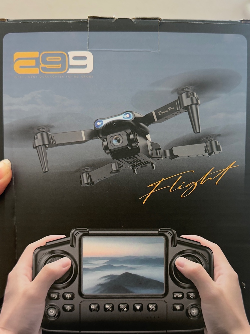 E99 Drone with Remote - Black